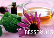 Postkarte Gute Besserung, Duftl
