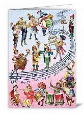 Klappkarte Geburtstagsstndchen