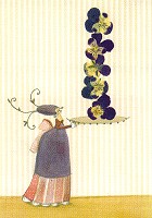 Klappkarte Stiefmtterchen