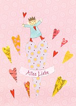 Postkarte Alles Liebe (5 Stck)