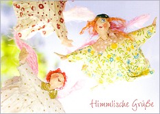 Postkarte Himmlische Gre