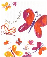 Klammerk�rtchen Vielen Dank %