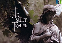 Klappkarte In stiller Trauer, Engel