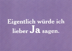 Postkarte Eigentlich wrde ich