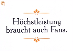 Postkarte Hchstleistung