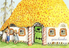 Postkarte [Gebr. Grimm] Hnsel und Gretel