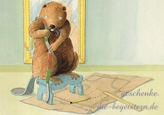 Postkarte Castor nht