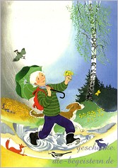 Tord Nygren - Postkarte Frhling