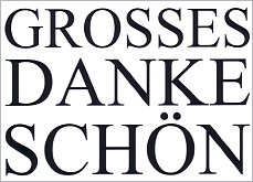 Postkarte Grosses Dankeschn