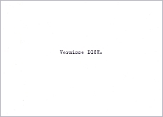 Postkarte Vermisse DICH.