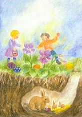 Ilona Bock - 04/ Postkarte Ostern