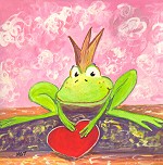 Postkarte Cœur  prendre