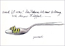 Postkarte Und i was!