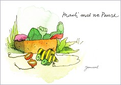 Postkarte Mach' mal ne Pause