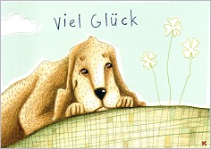 Postkarte Viel Glck
