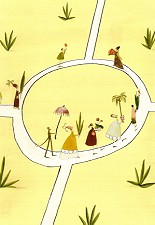 Postkarte Gratulanten %