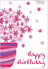 Klappkarte Happy Birthday (2 Stck)