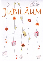 Klappkarte Jubil�um