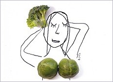 Postkarte Kleiner Ernhrungsakt