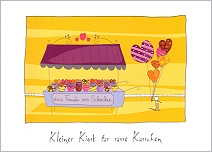Postkarte Kleiner Kiosk fr ssse Ksschen