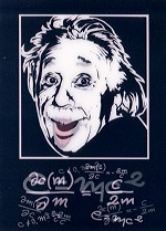 Pictomotion Card - Einstein %