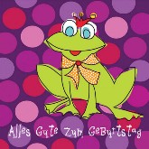 Postkarte Froschknig