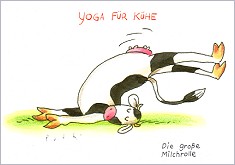 Postkarte Die groe Milchrolle