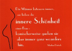 Postkarte Innere Schnheit