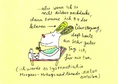 Postkarte Guter Tag fr nix tun