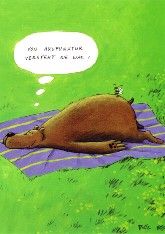 Postkarte Akupunktur