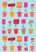 Postkarte Glckwnsche