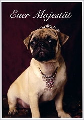 Postkarte Euer Majestt
