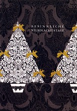 Klappkarte Besinnliche Weihnachtstage