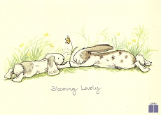 Klappkarte Blooming lovely