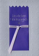 Geldgeschenkkarte Glckwunsch