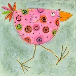 Klappkarte New Bird in Town