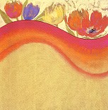 Klappkarte Salsa Wave