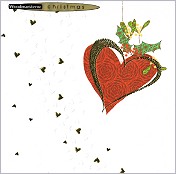 Klappkarte Let your heart be light (5 Stck)