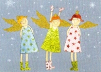 Postkarte Drei Engel (10 Stck)