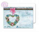 Schmuckkuvert Rosenherz