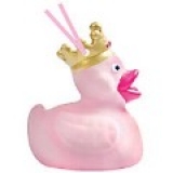 Geschenkanhnger Ente, rosa