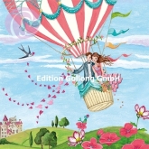 Postkarte Heiluftballon