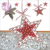 Geschenkkarte Stern (5 Stck)