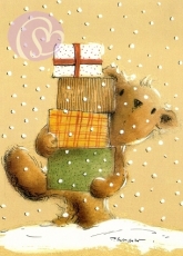 Postkarte Geschenke fr Dich