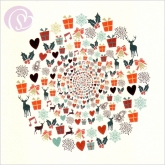 Postkarte Frhliche Weihnachten