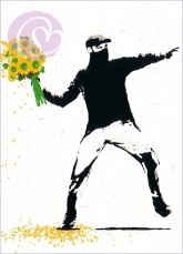 Postkarte Time for a Change (Banksy)