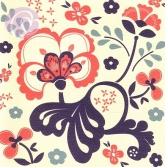 Klappkarte Cecilly, rot