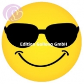 Postkarte Smiley, Sonnenbrille