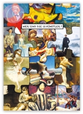 Postkarte Wer sind die Knstler?