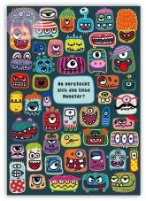 Wo versteckt sich das liebe Monster (auf Wei)